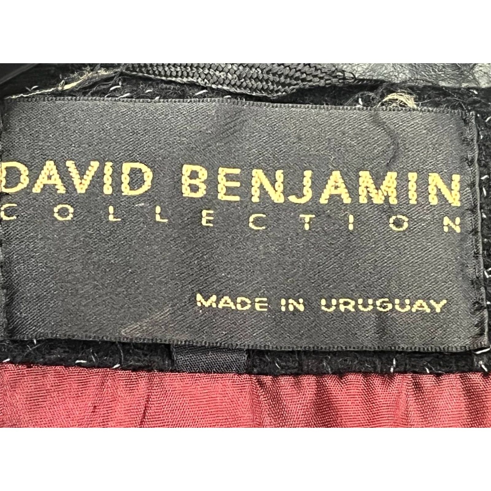 Vintage VINTAGE David Benjamin Coat Pea Coat Women's M-L Black 100% Wool Long Sleeve Collared Lined Pockets Shoulder Pads Classic Minimalist City Designer Size M / US 6-8 / IT 42-44 - 7 Thumbnail