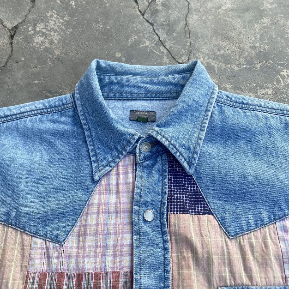 Japanese Brand × Western Rise CORISCO Patchwork Western Snap Button KAPITAL STYLE Size US M / EU 48-50 / 2 - 4 Thumbnail