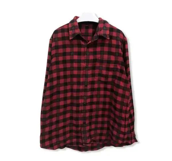 Vintage Vintage Plaid Tartan Flannel Shirt 👕 Size US M / EU 48-50 / 2 - 1 Thumbnail