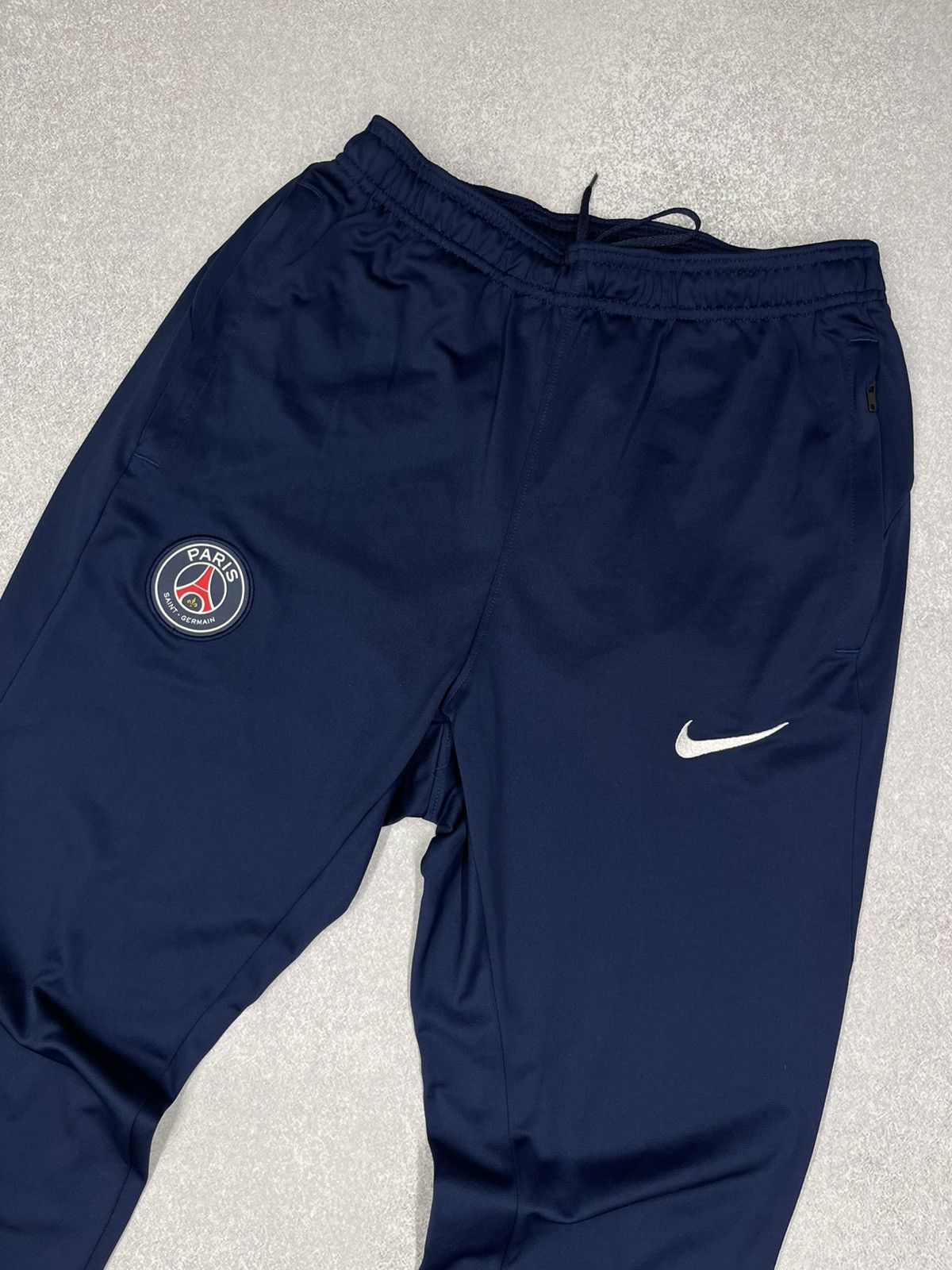 Nike Mens Nike PSG Paris Saint Germain Navy Soccer Sweatpants Size US 30 / EU 46 - 3 Thumbnail