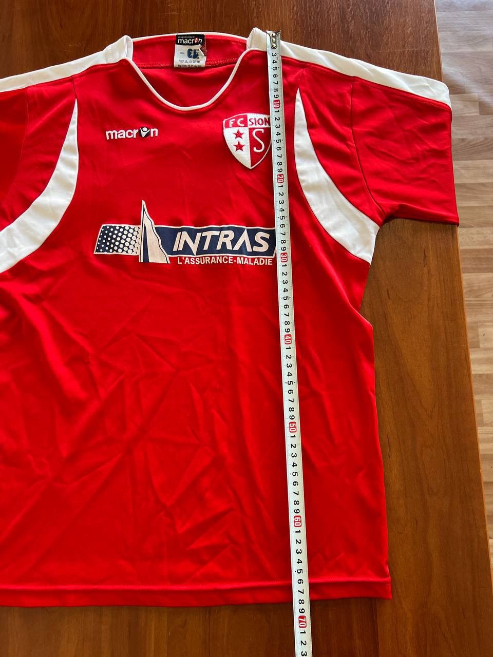 Macron 2007/08 FC SION #16 AWAY SOCCER JERSEY FOOTBALL SHIRT SIZE S Size US S / EU 44-46 / 1 - 18 Thumbnail