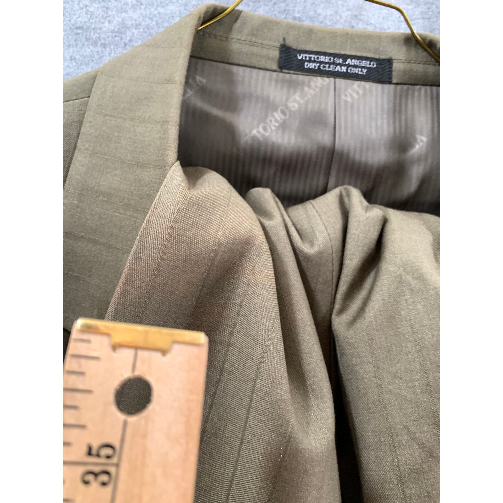 Other Vittorio St Angelo Suits Adult Size 38 L Brown Formal Size 38L - 12 Thumbnail