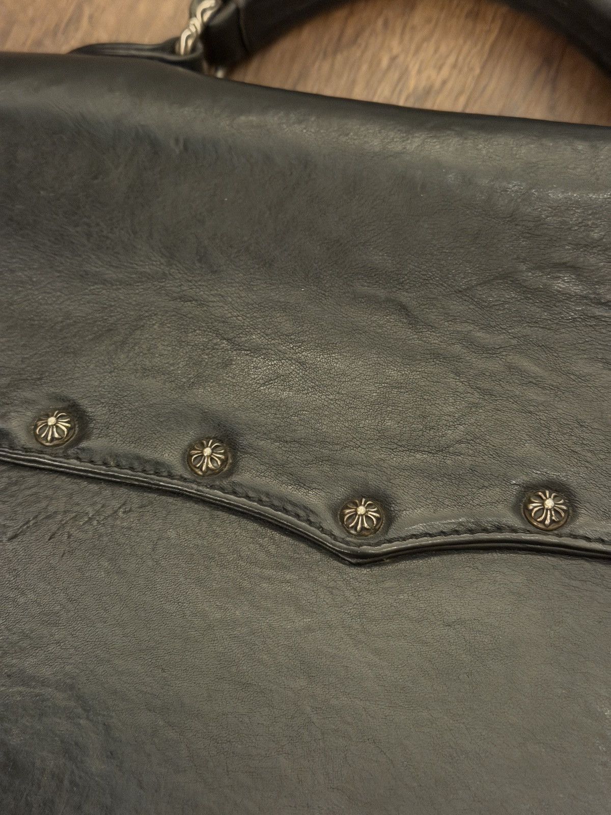 Chrome Hearts Chrome Hearts Studded Leather Briefcase Size ONE SIZE - 3 Thumbnail