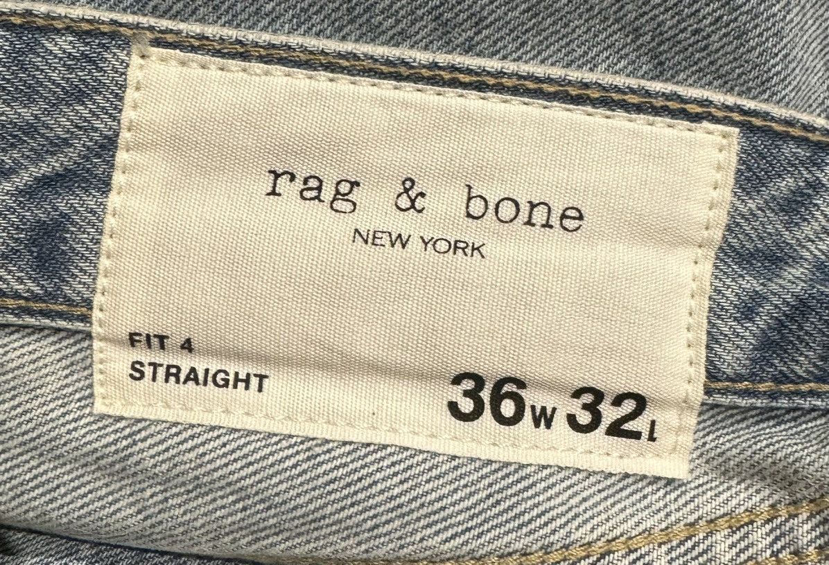 Rag & Bone Rag and Bone Light Blue Jeans Size US 36 / EU 52 - 3 Thumbnail