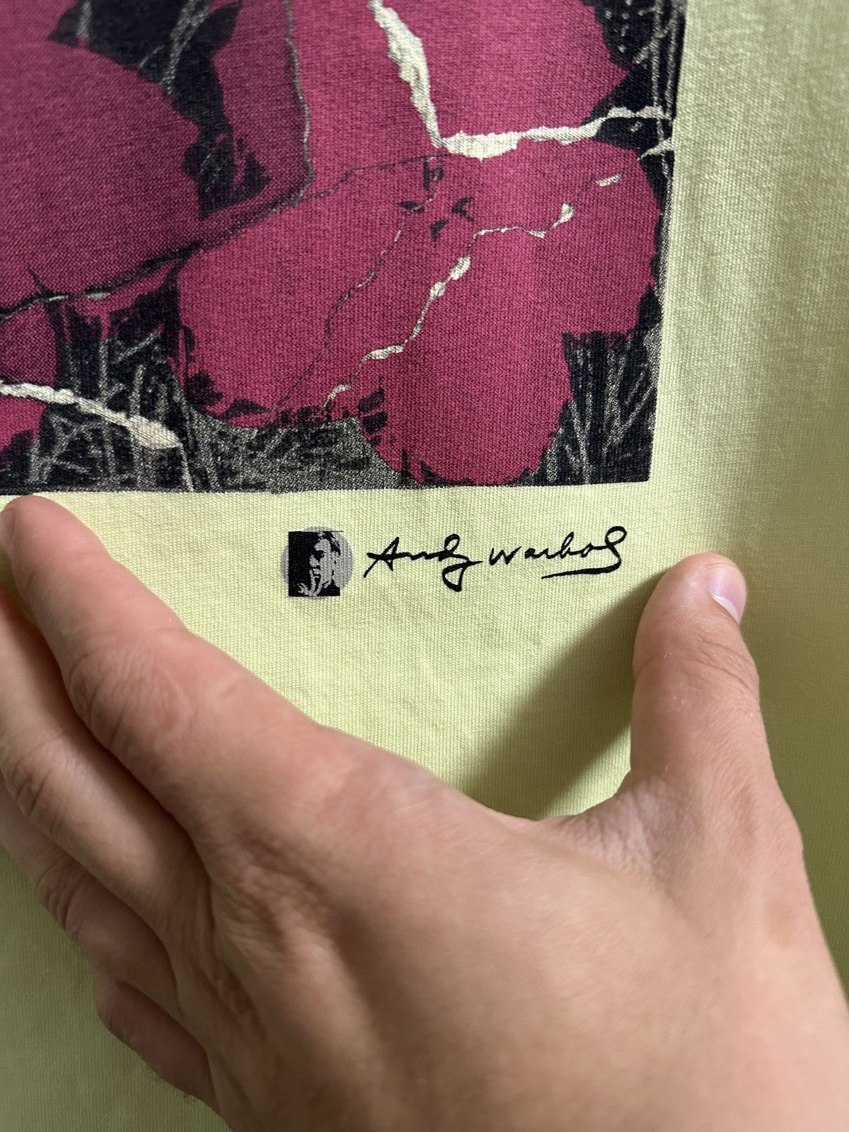 Uniqlo Rare T-Shirt Andy Warhol x Kosuke Kawamura x Uniqlo Floral Size US S / EU 44-46 / 1 - 5 Thumbnail