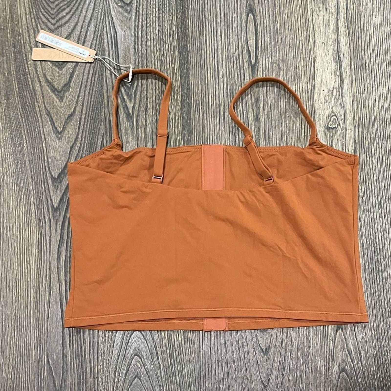 SKIMS NWT Skims Fits Everybody Adaptive Cami Crop Tank Top 2X Size XXL / US 16-18 / IT 52-54 - 4 Thumbnail