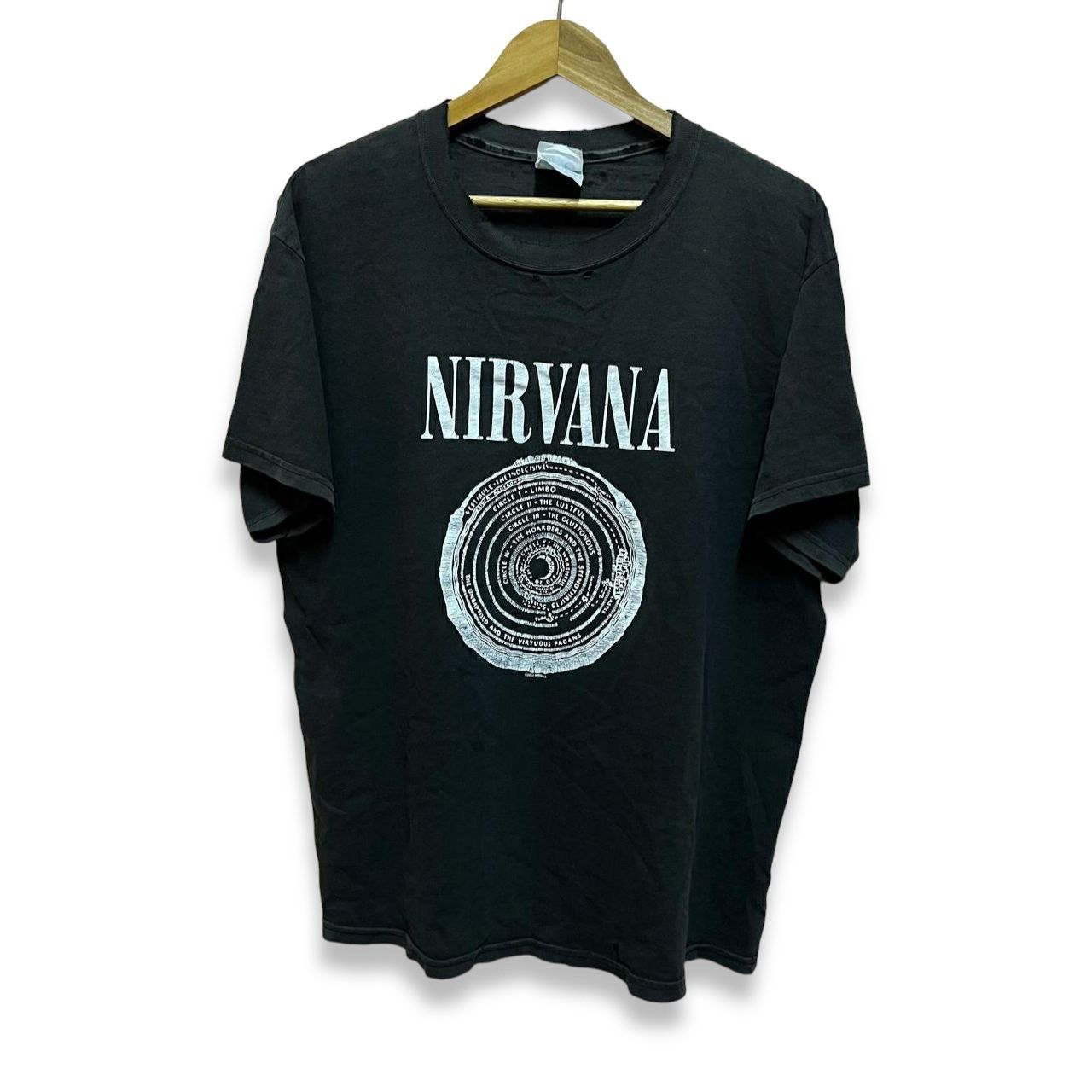 Nirvana × Vintage Vintage Distressed Grunge Nirvana Vestibule T Shirt Size US L / EU 52-54 / 3 - 1 Thumbnail