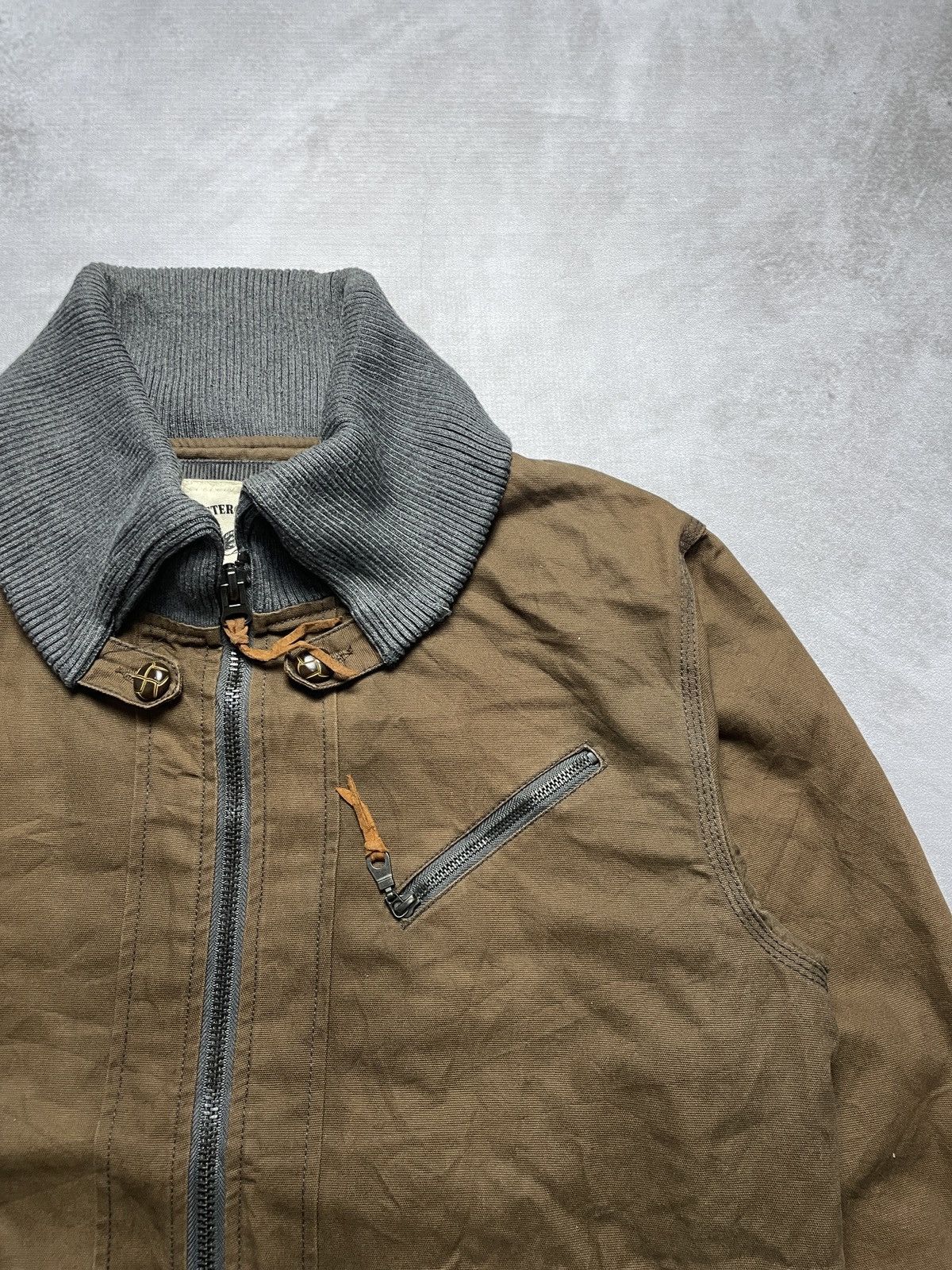 Hysteric Glamour × Japanese Brand 2000’s Masterground - Military Workwear Jacket Size US L / EU 52-54 / 3 - 5 Thumbnail