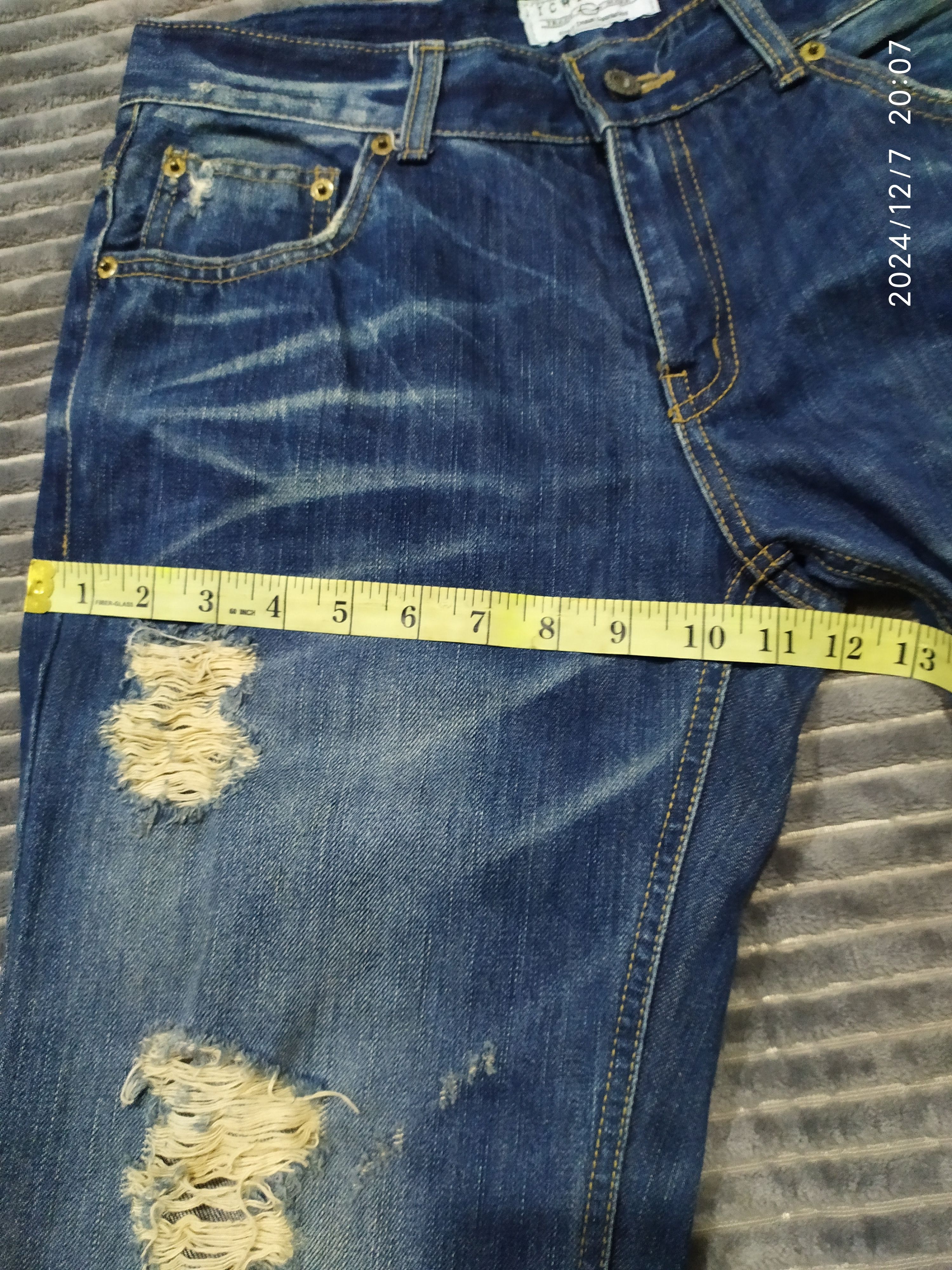 Japanese Brand × Vintage JAPANESE BRAND ICHIMARU DISTRESSED JEANS Size US 29 - 11 Thumbnail