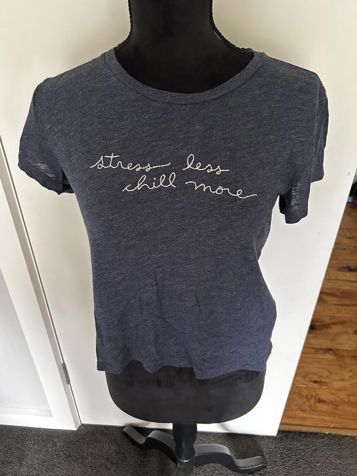 Abercrombie & Fitch Abercrombie and Fitch Tee T-Shirt Blue - Size XS Size XS / US 0-2 / IT 36-38 - 1 Thumbnail