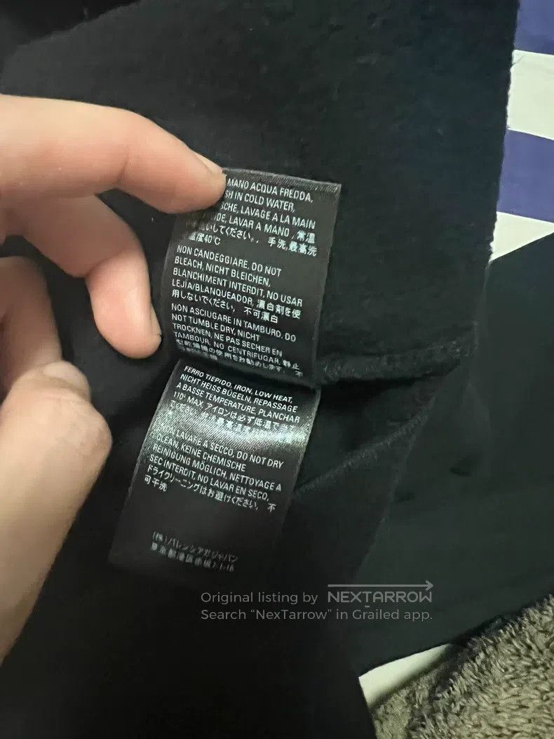 Balenciaga Balenciaga Black logo logo sweatshirt Size US XS / EU 42 / 0 - 4 Thumbnail