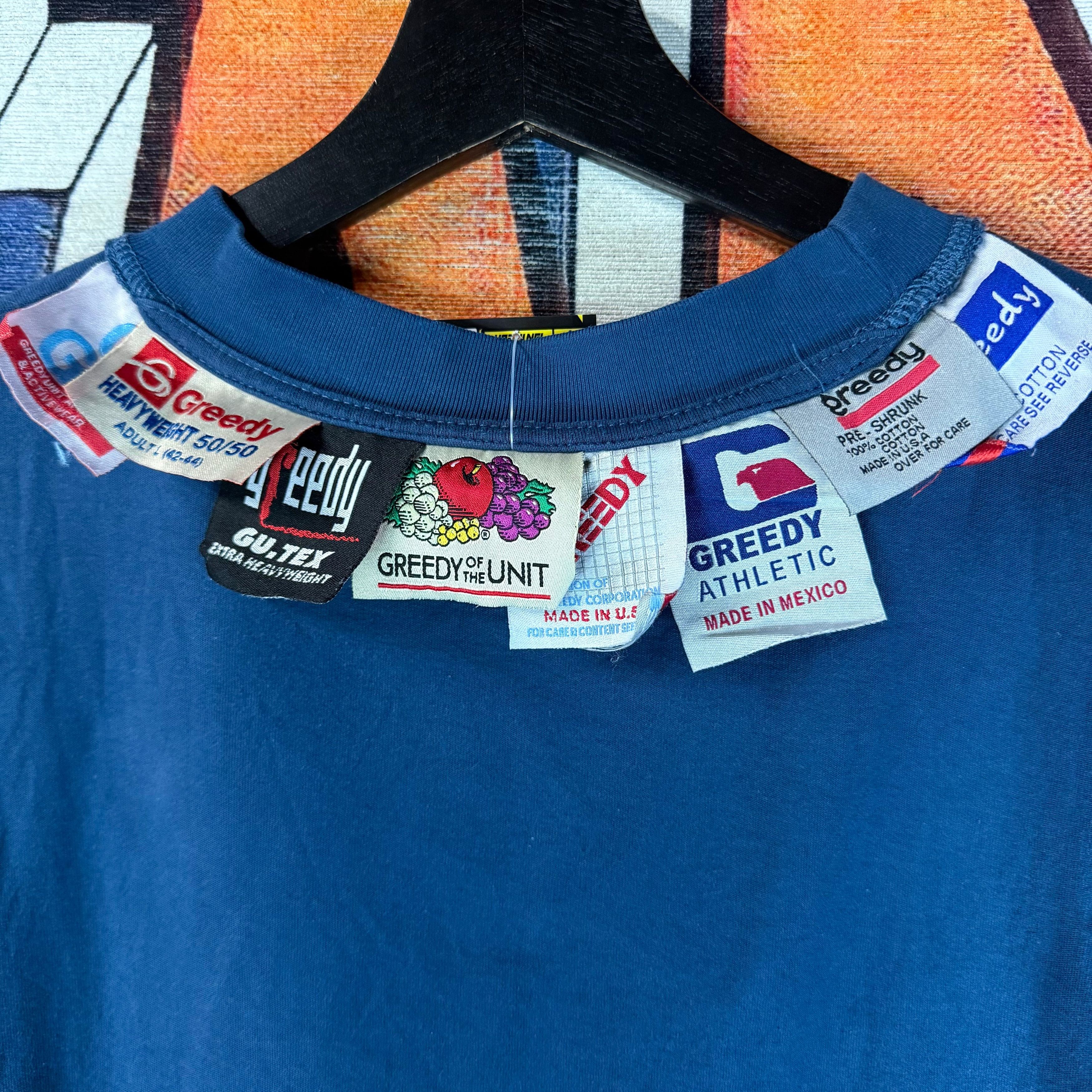 Greedy Unit Greedy Unit Navy Multi Tag Tee Size Small Size US S / EU 44-46 / 1 - 2 Thumbnail