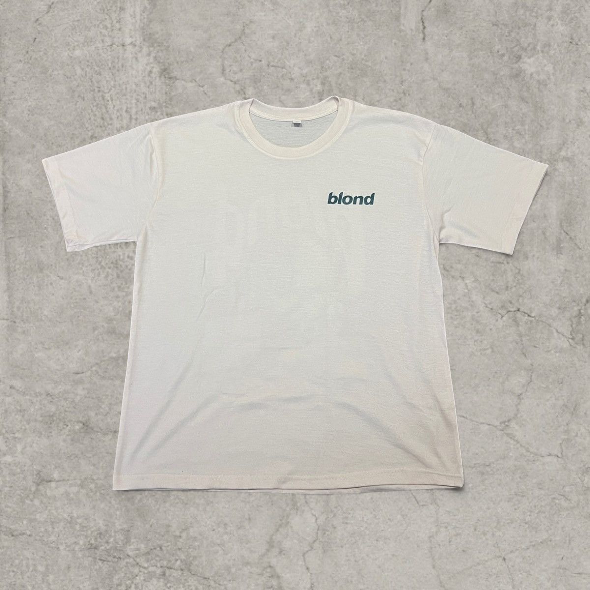 Japanese Brand Vintage style tshirt in cream, Frank Ocean. Size L Size US M / EU 48-50 / 2 - 2 Thumbnail
