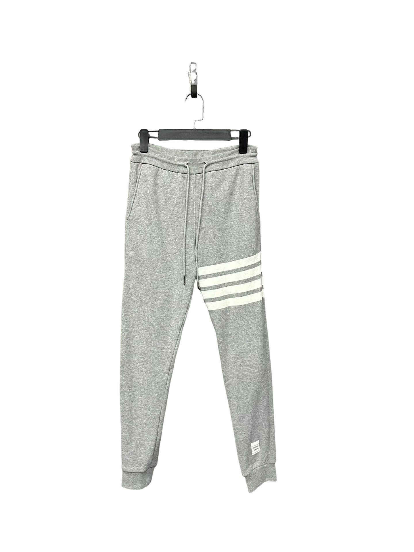 Thom Browne Thom Browne 4-Bar Gray Sweatpants IT 38 Size 26" / US 2 / IT 38 - 1 Thumbnail