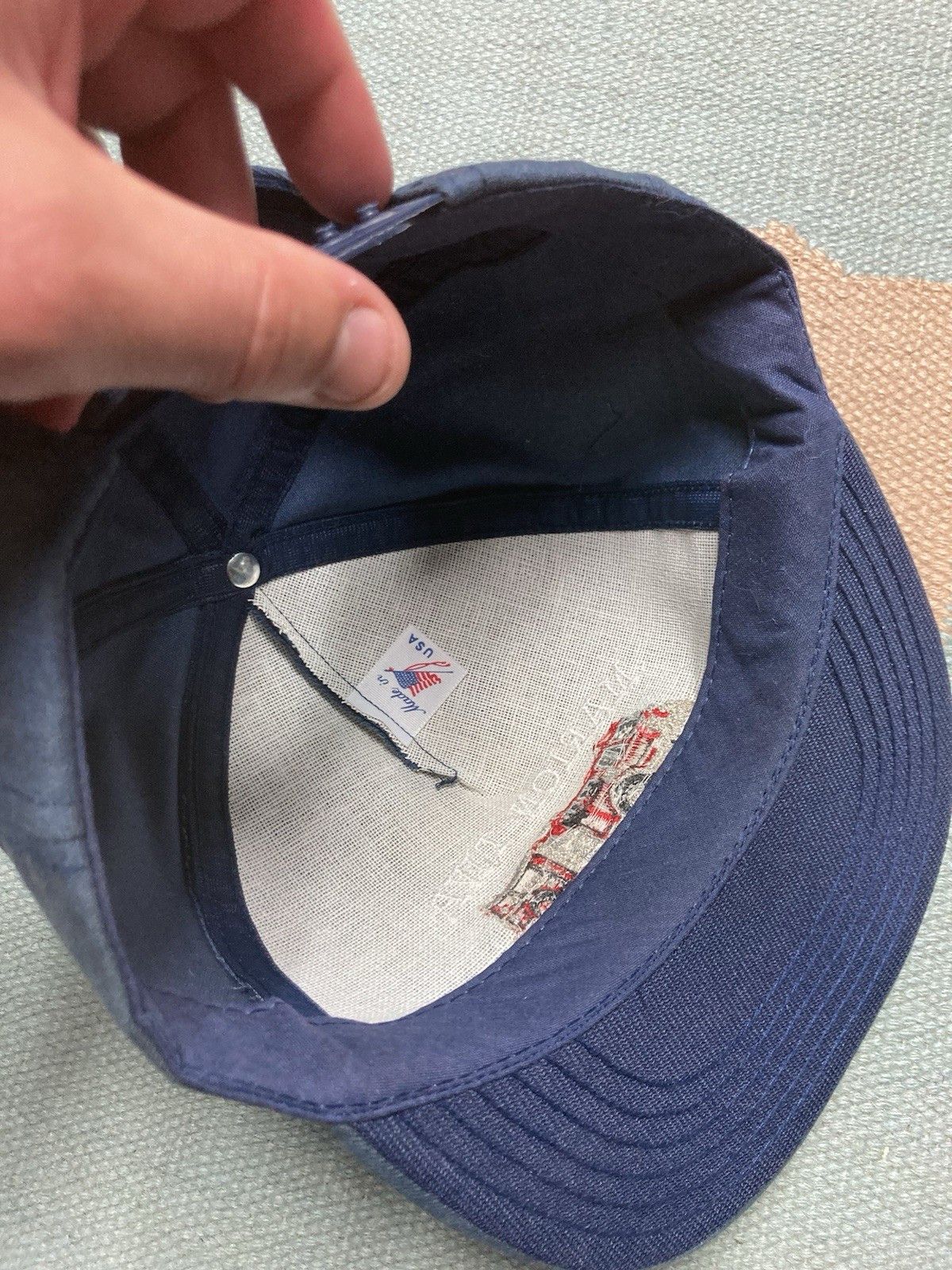 Vintage SnapBack hat Marion township fire department Michigan USA Size ONE SIZE - 7 Thumbnail