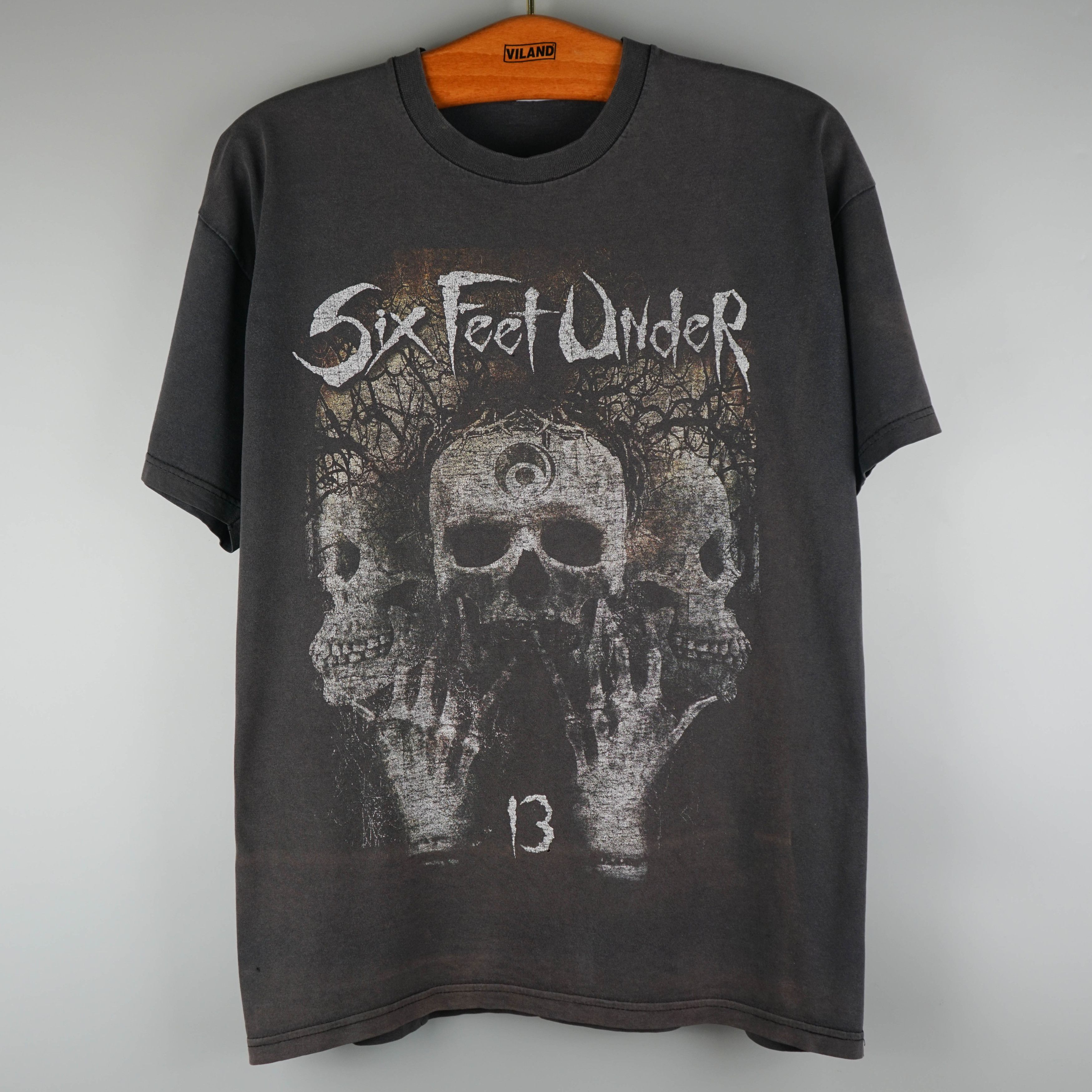 Band Tees × Vintage Vintage 2005 Six Feet Under T-Shirt 13 Death Metal Size US M / EU 48-50 / 2 - 1 Thumbnail