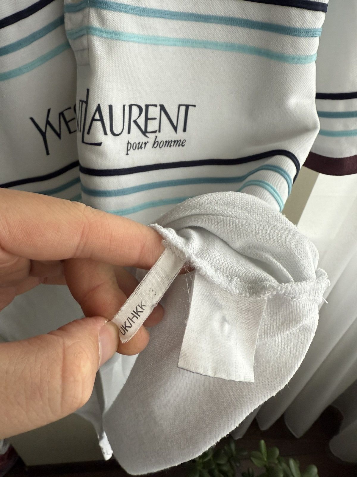 Yves Saint Laurent Yves Saint Laurent Polo Big Logo YSL Size US XL / EU 56 / 4 - 10 Thumbnail