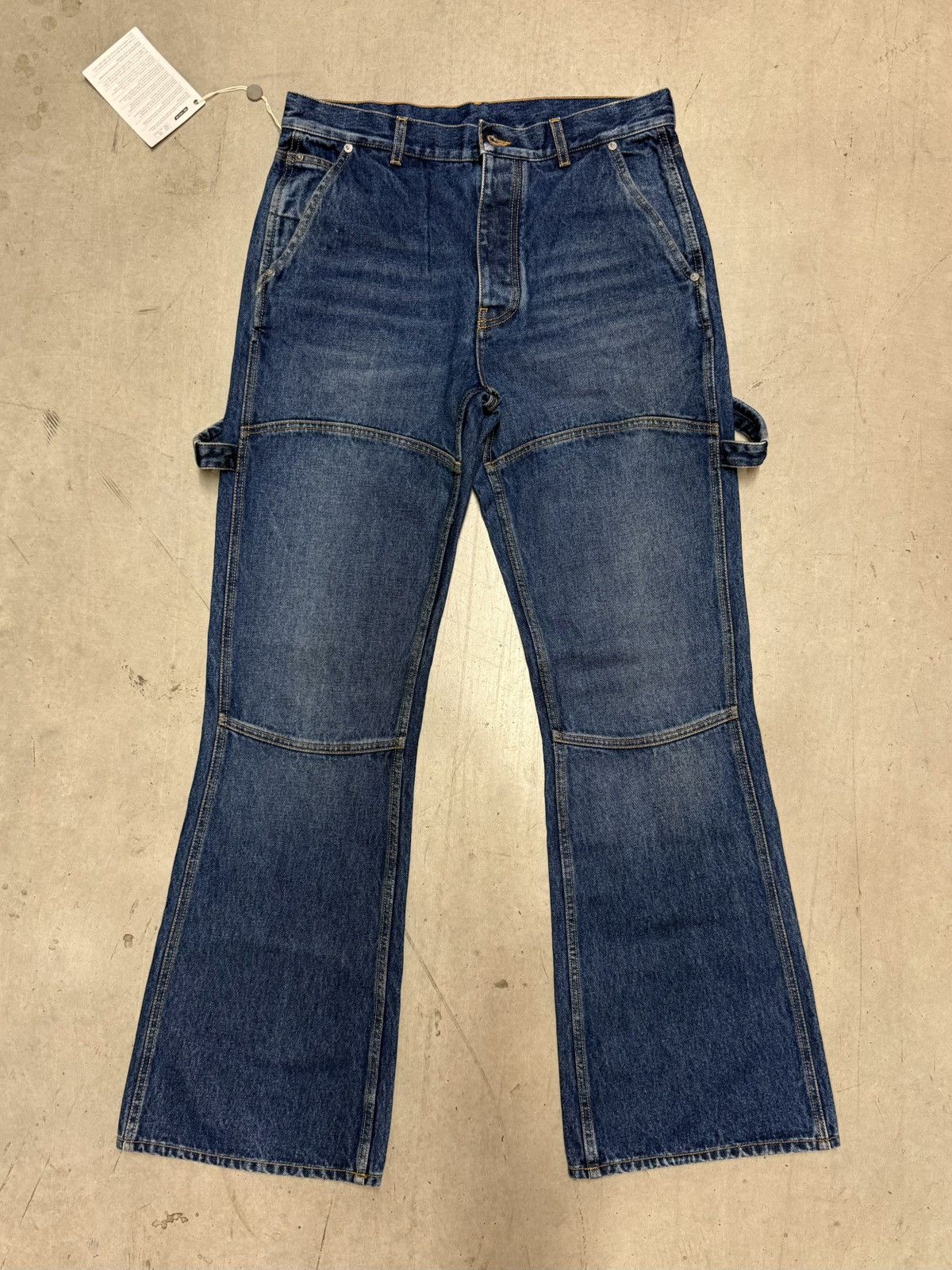 Off-White Off-White Virgil Abloh Carpenter Blue Jeans size 31 Size US 31 - 2 Thumbnail