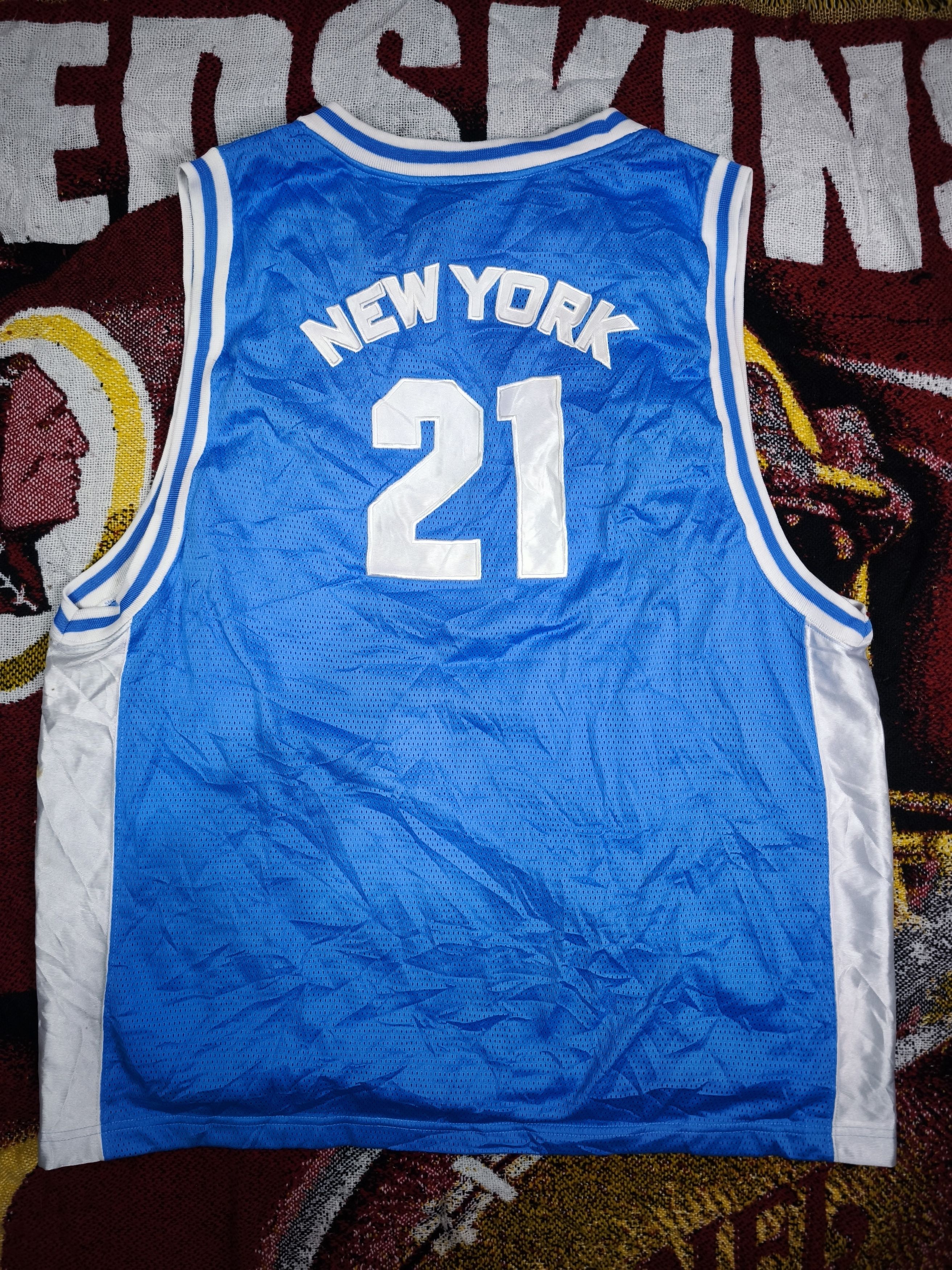 Southpole × Vintage Vintage South Pole New York Basketball Jersey Size US L / EU 52-54 / 3 - 7 Thumbnail