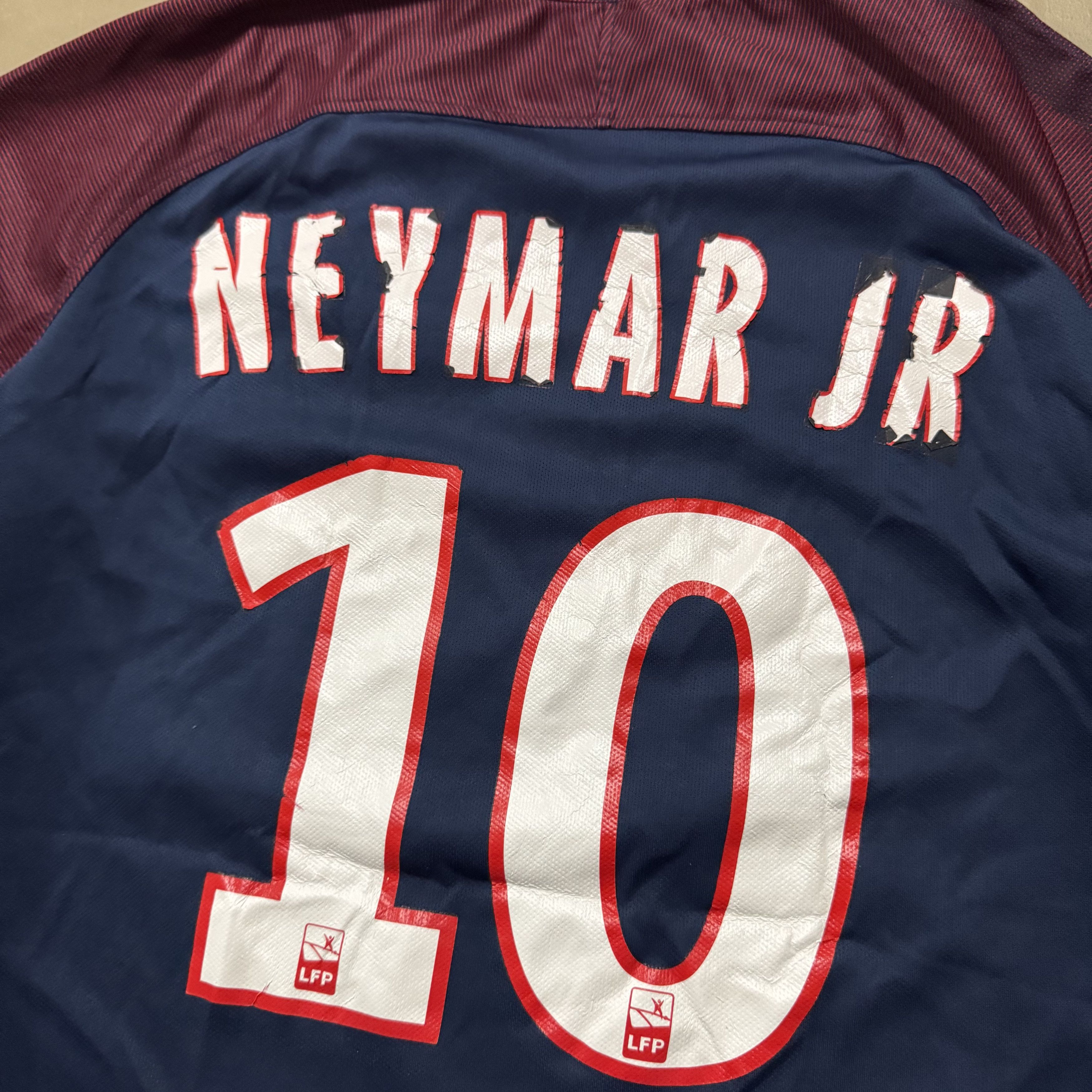 Nike PSG x Jordan Nike Neymar JR #10 Home Jersey Soccer Football Size US M / EU 48-50 / 2 - 4 Thumbnail