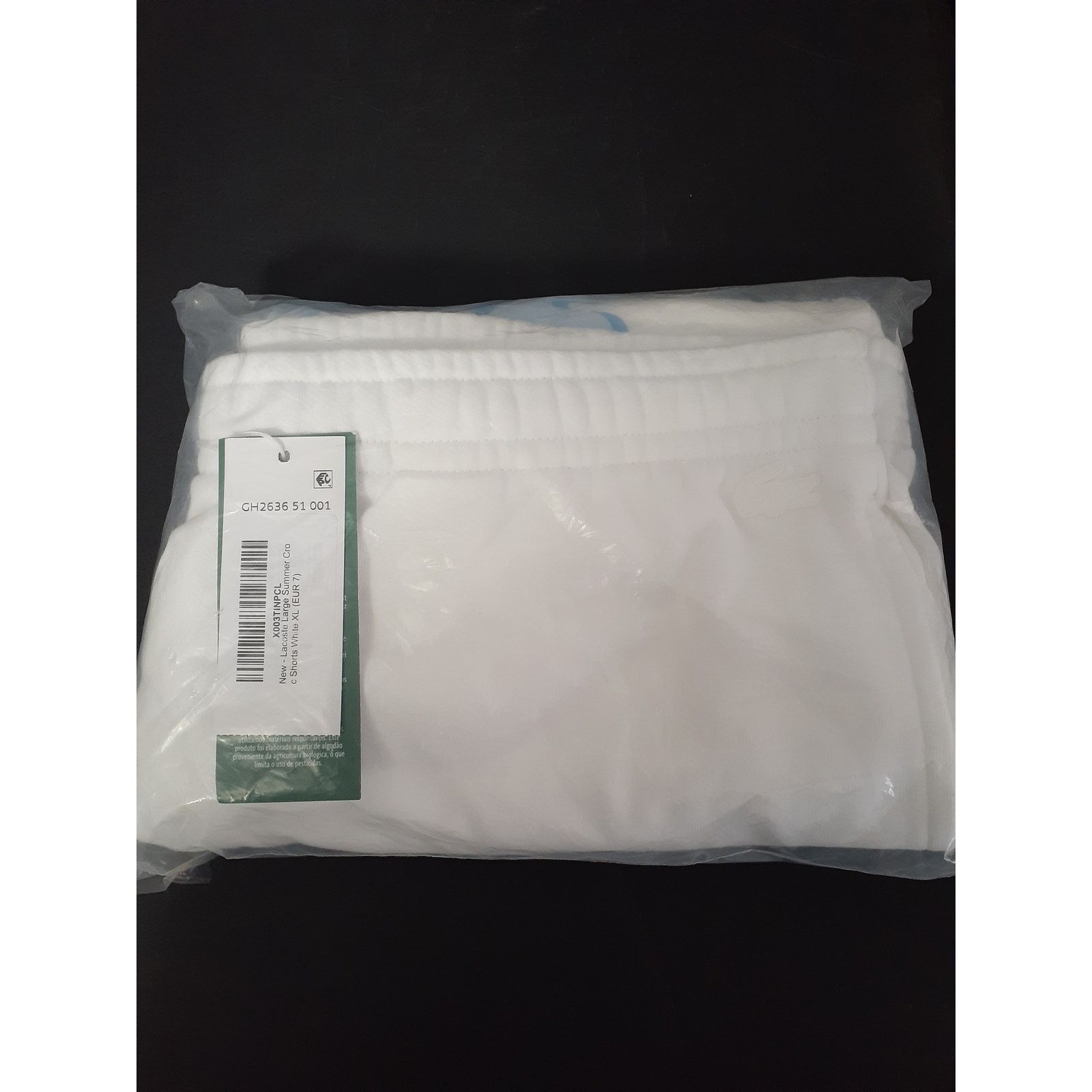 Lacoste Lacoste Large Summer Croc Shorts White XL Size US 34 / EU 50 - 2 Thumbnail
