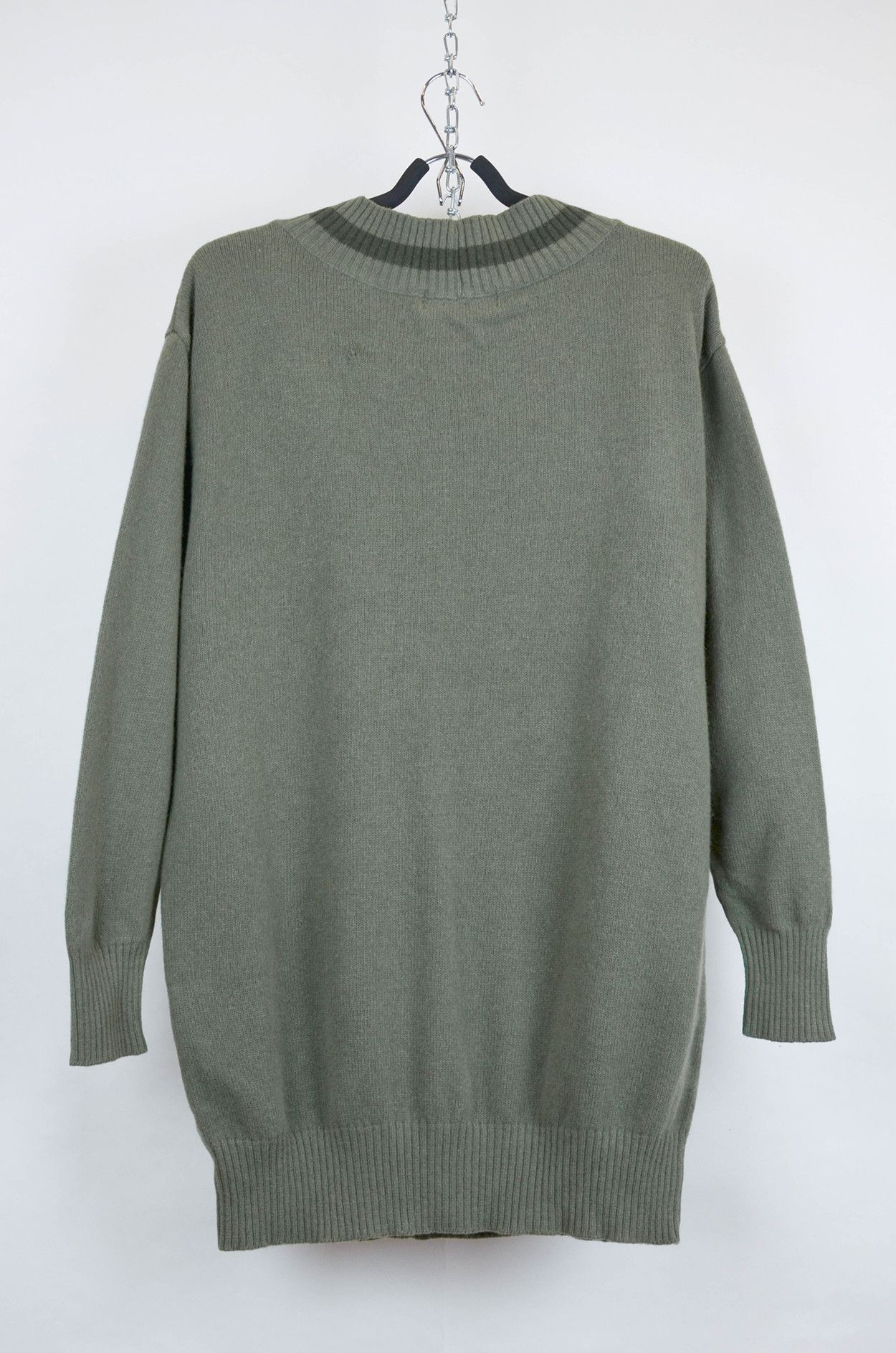 Iceberg Iceberg 1990 Wool Angora Graphic Knit Sweater - Size L Size L / US 10 / IT 46 - 2 Thumbnail