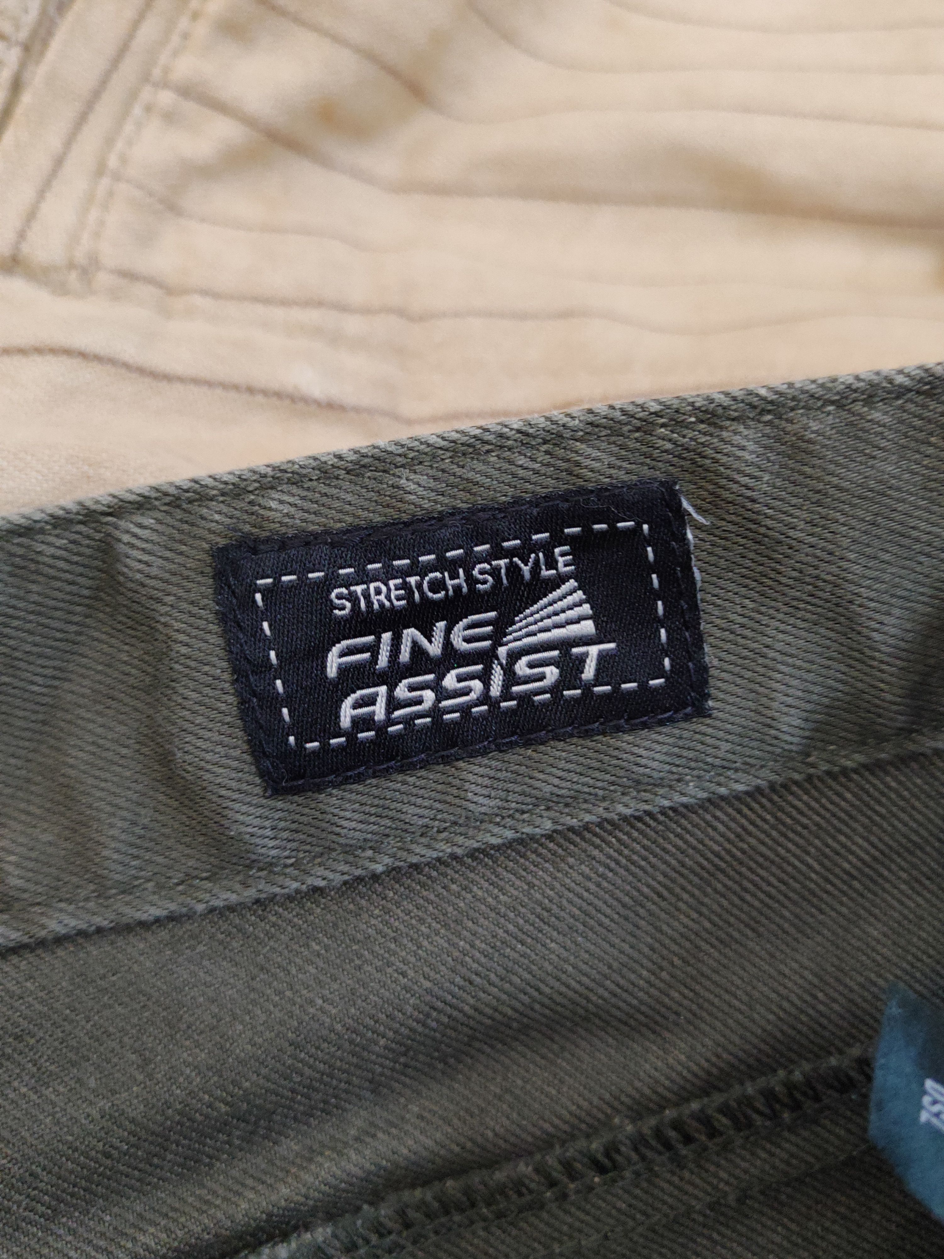 Japanese Brand Fine Assist Olive Multipocket Tactical Cargo Pants #W1420 Size US 32 / EU 48 - 15 Thumbnail