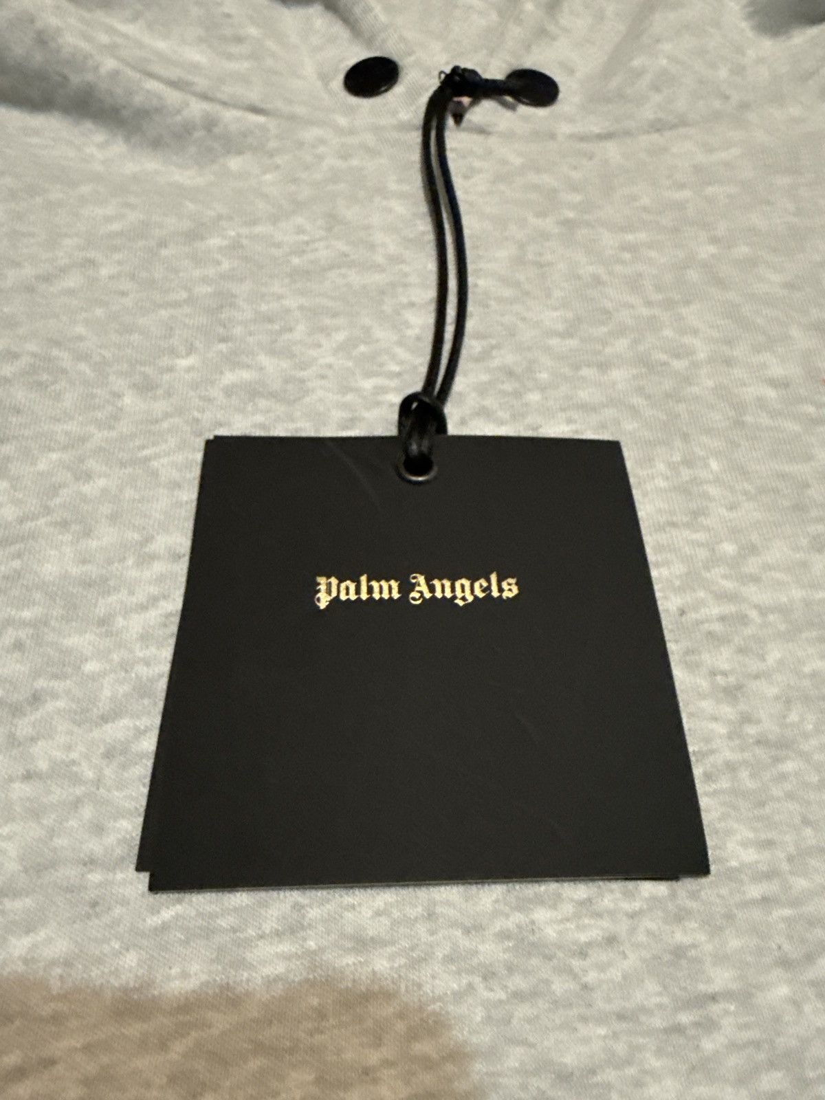 Palm Angels Palm Angels Adios Hoodie Light Grey Size US M / EU 48-50 / 2 - 6 Thumbnail