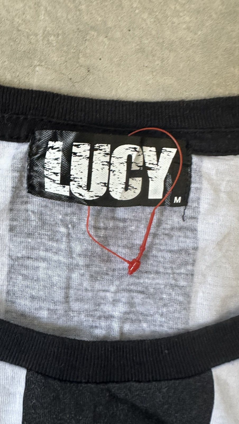 Japanese Brand VINTAGE LUCY THE LOVE OF GOD TEE Size US M / EU 48-50 / 2 - 4 Thumbnail