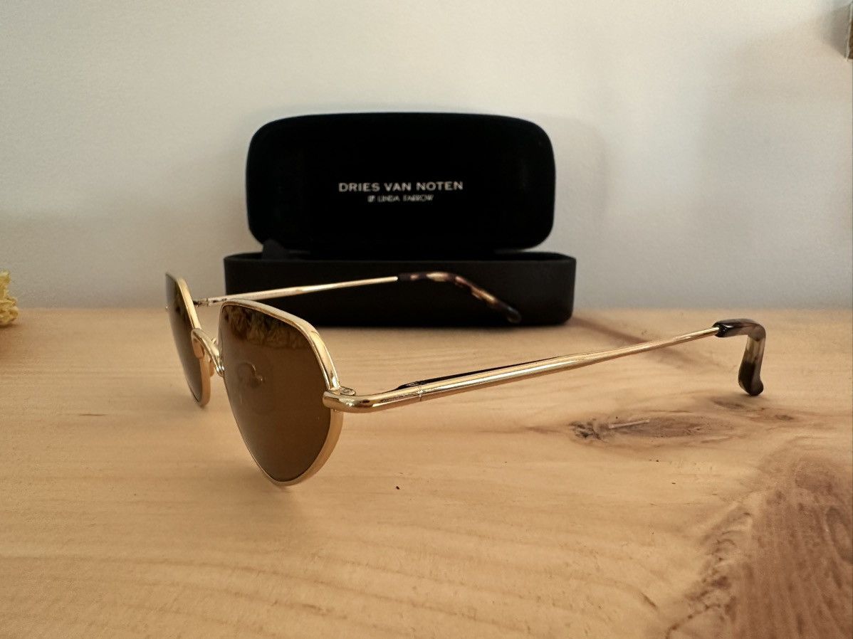 Dries Van Noten × Linda Farrow Dries Van Noten x Linda Farrow Sunglasses Size ONE SIZE - 3 Thumbnail