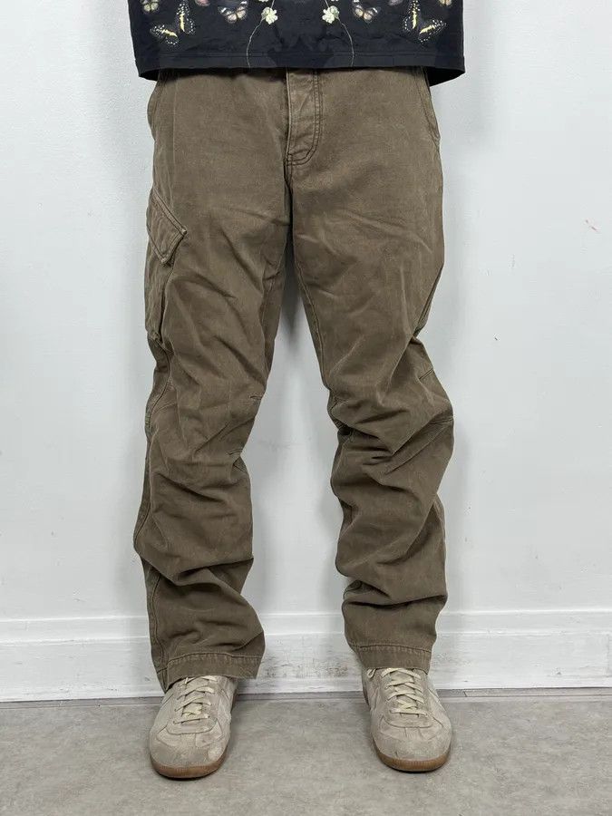 Armani AW2005 Armani Green Multi-Pocket Military Cargo Pants Size US 32 / EU 48 - 1 Thumbnail
