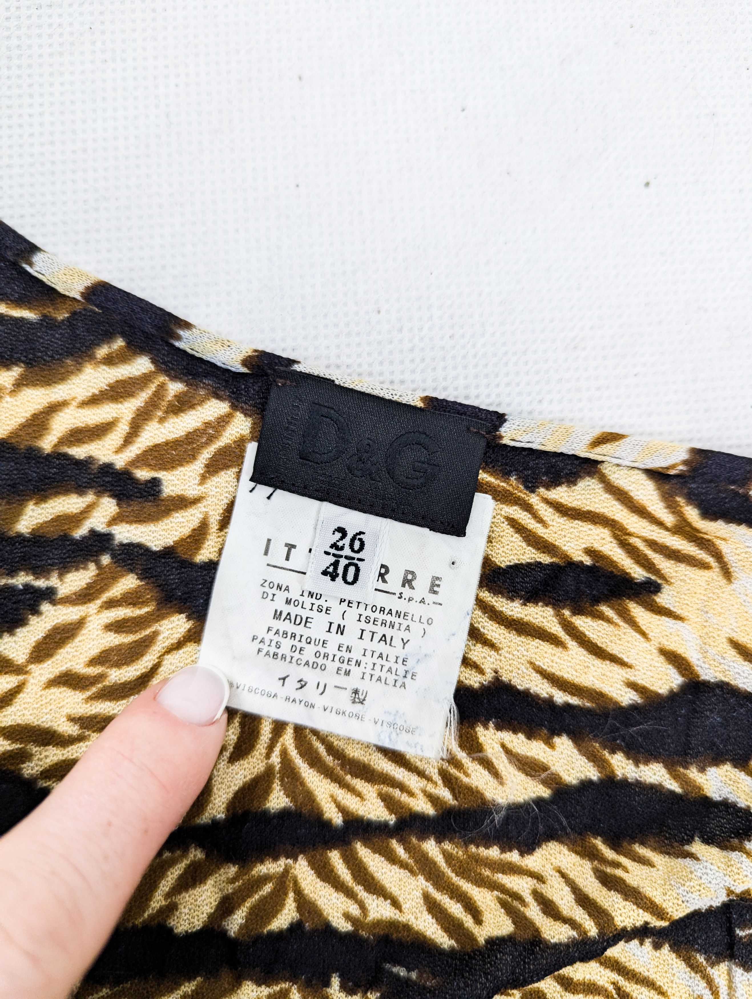 Dolce & Gabbana Dolce & Gabbana viscose leopard dress Size S / US 4 / IT 40 - 4 Thumbnail