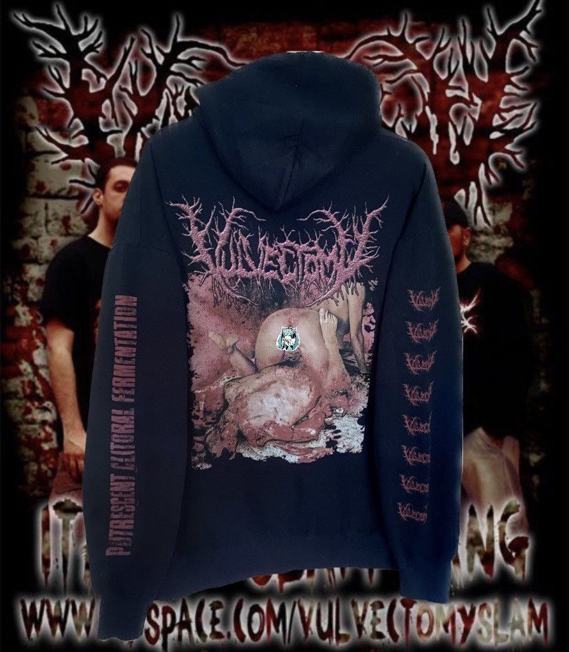 Band Hoodie x Vulvectomy x vintage
