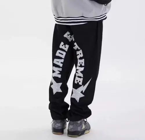 Japanese Brand × Vintage Graffiti smile denim jeans streetwear Size US 34 / EU 50 - 1 Thumbnail