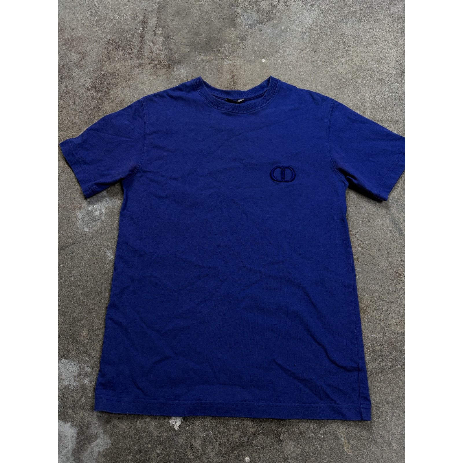 Dior Dior CD Purple Tee Used Small Size US S / EU 44-46 / 1 - 1 Thumbnail