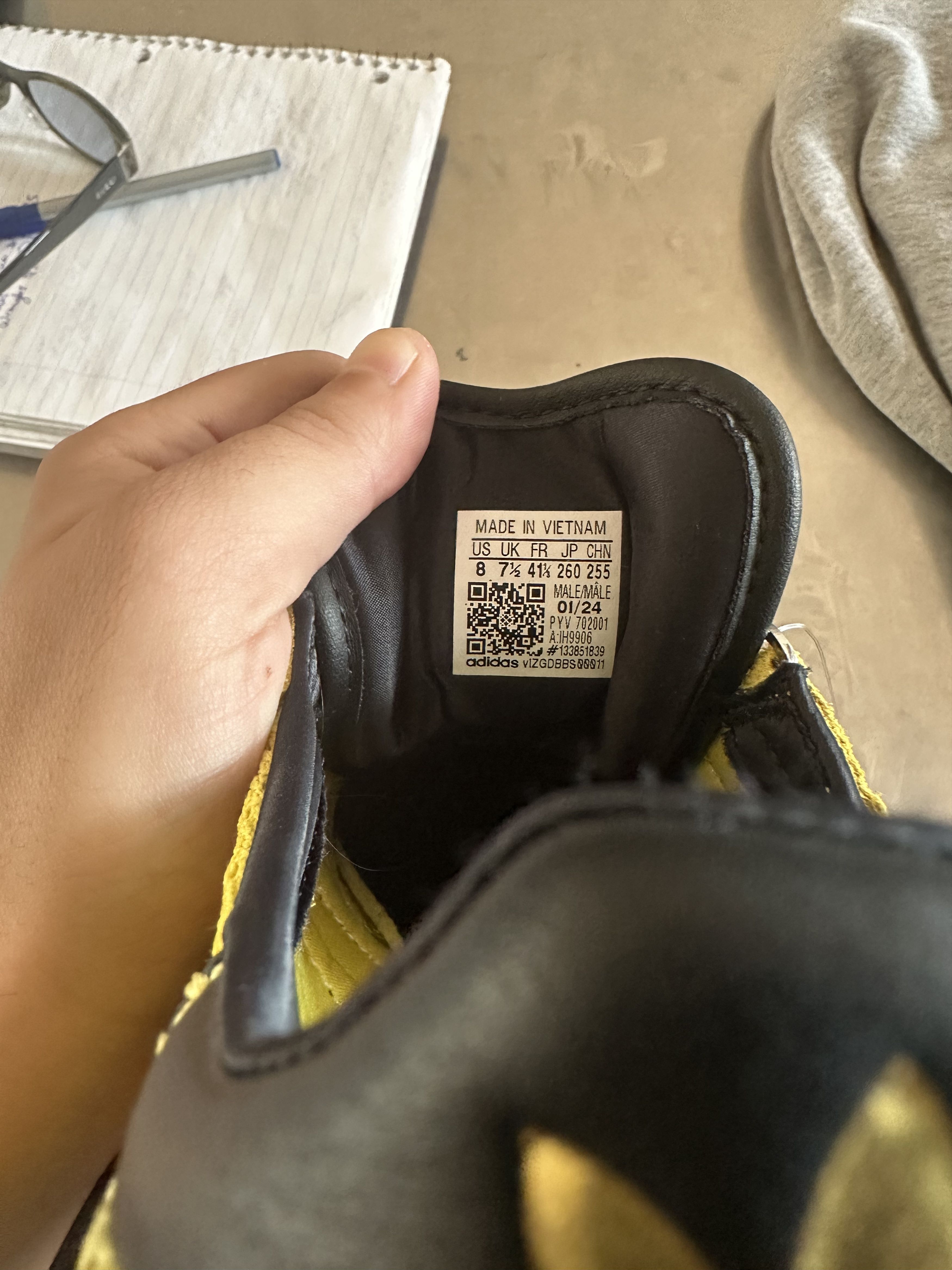 Adidas × Wales Bonner Adidas SL76 Wales Bonner Yellow - Size 8 Size US 8 / EU 41 - 6 Thumbnail