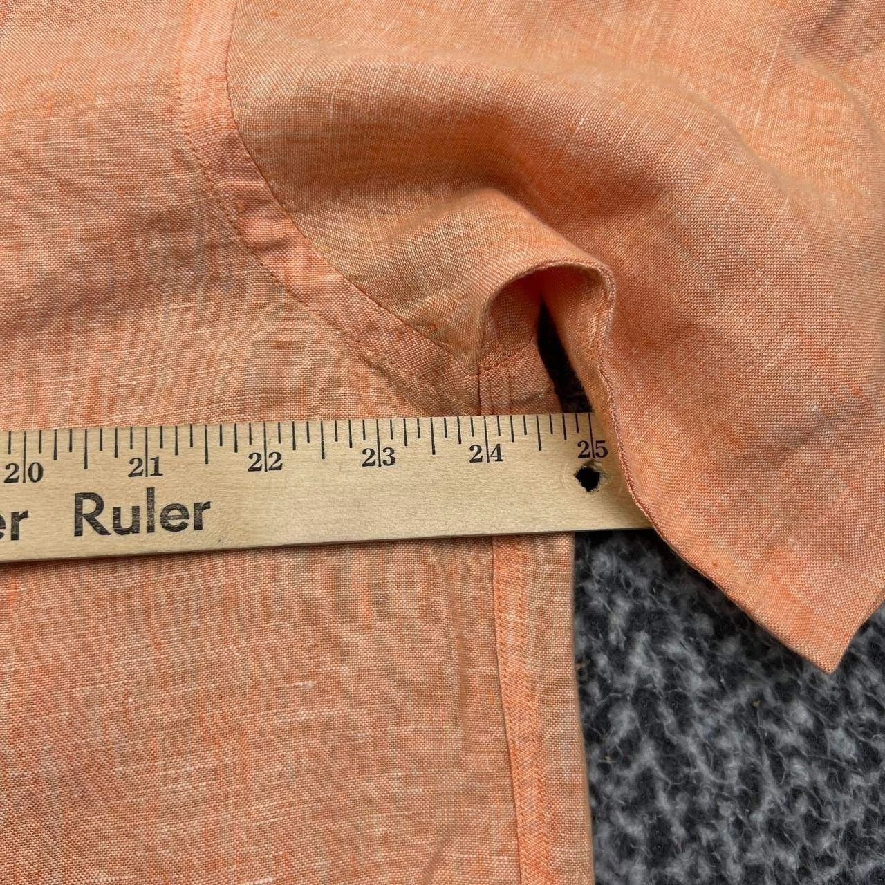 Brooks Brothers Brooks Brothers Button Down Shirt Men Linen Collared L Size US L / EU 52-54 / 3 - 4 Thumbnail