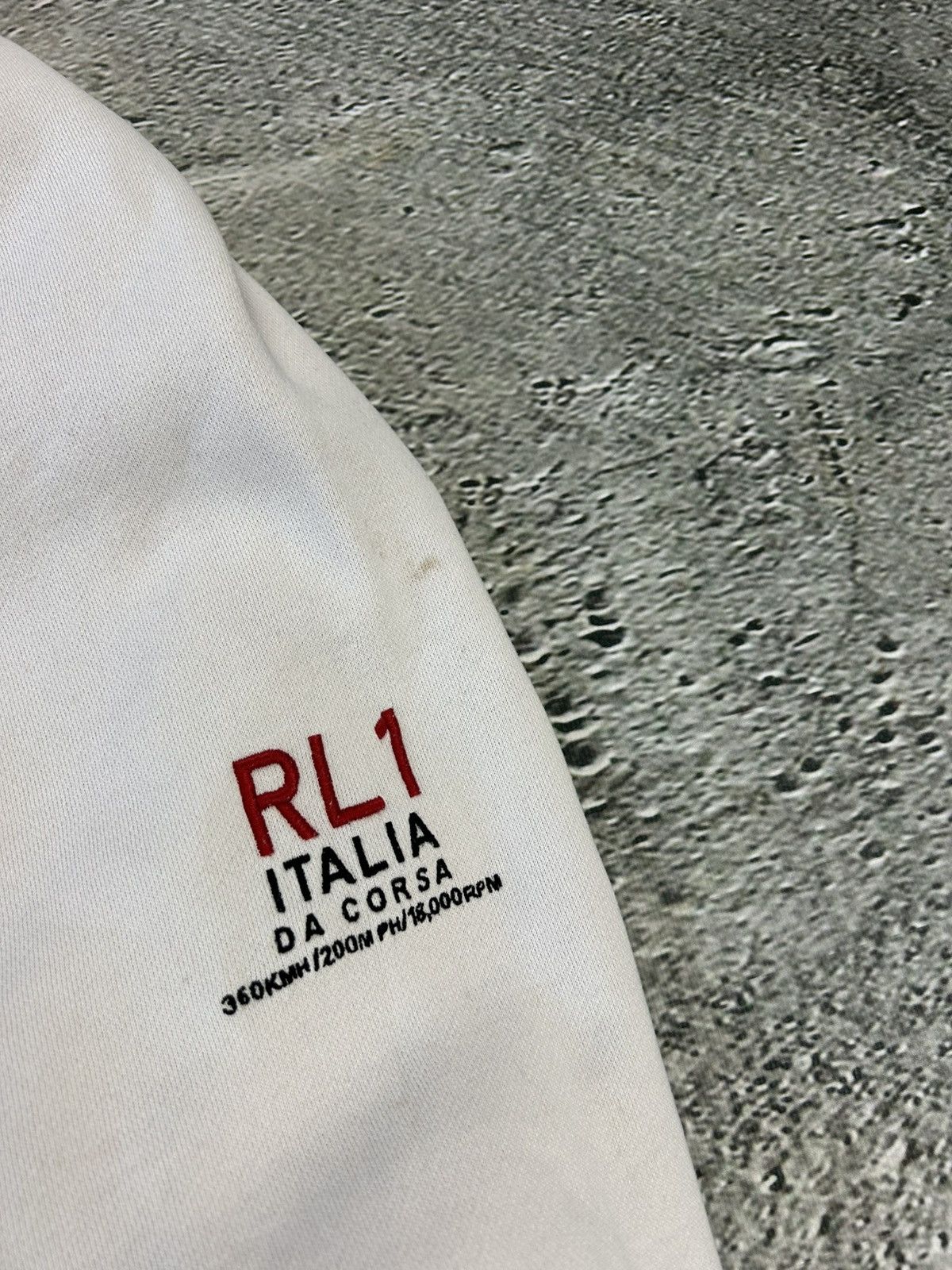 Polo Ralph Lauren × Ralph Lauren × Vintage Chief Keef Polo Ralph Lauren zip sweatshirt Italia racing Size US XL / EU 56 / 4 - 7 Thumbnail