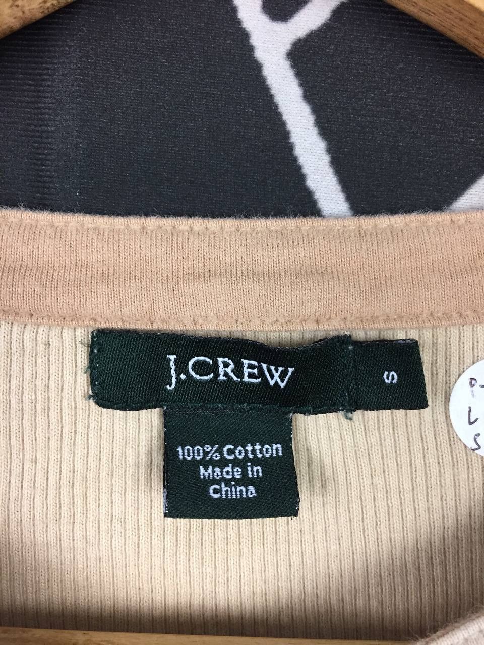 J.Crew J.Crew Essential Thermal Waffle Knit Long Sleeve Henley Tee Size US S / EU 44-46 / 1 - 10 Thumbnail