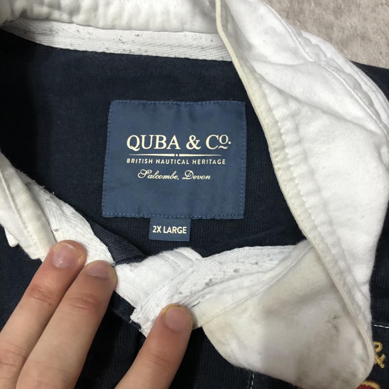 Other Navy and orange Quaba & Co. rugby shirt #rugbyshirt Size US XXL / EU 58 / 5 - 3 Thumbnail