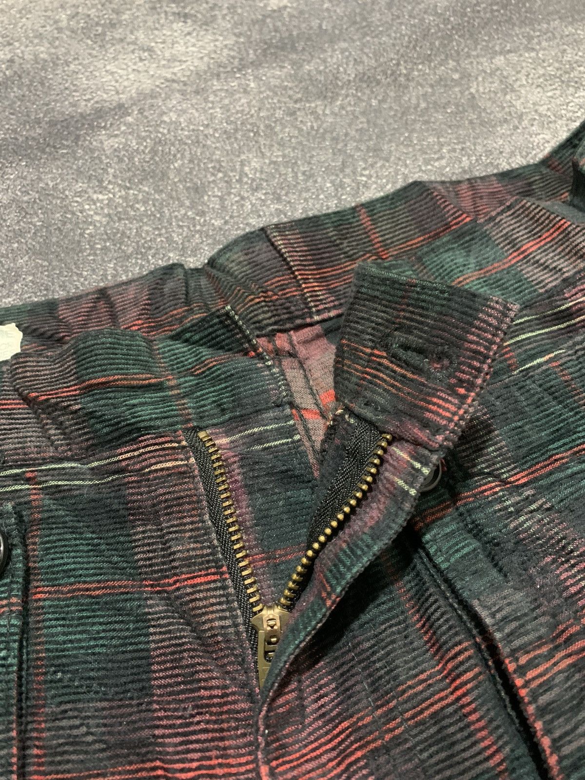 Final Home Final home x issey miyake corduroy pants tartan Size US 30 / EU 46 - 13 Thumbnail