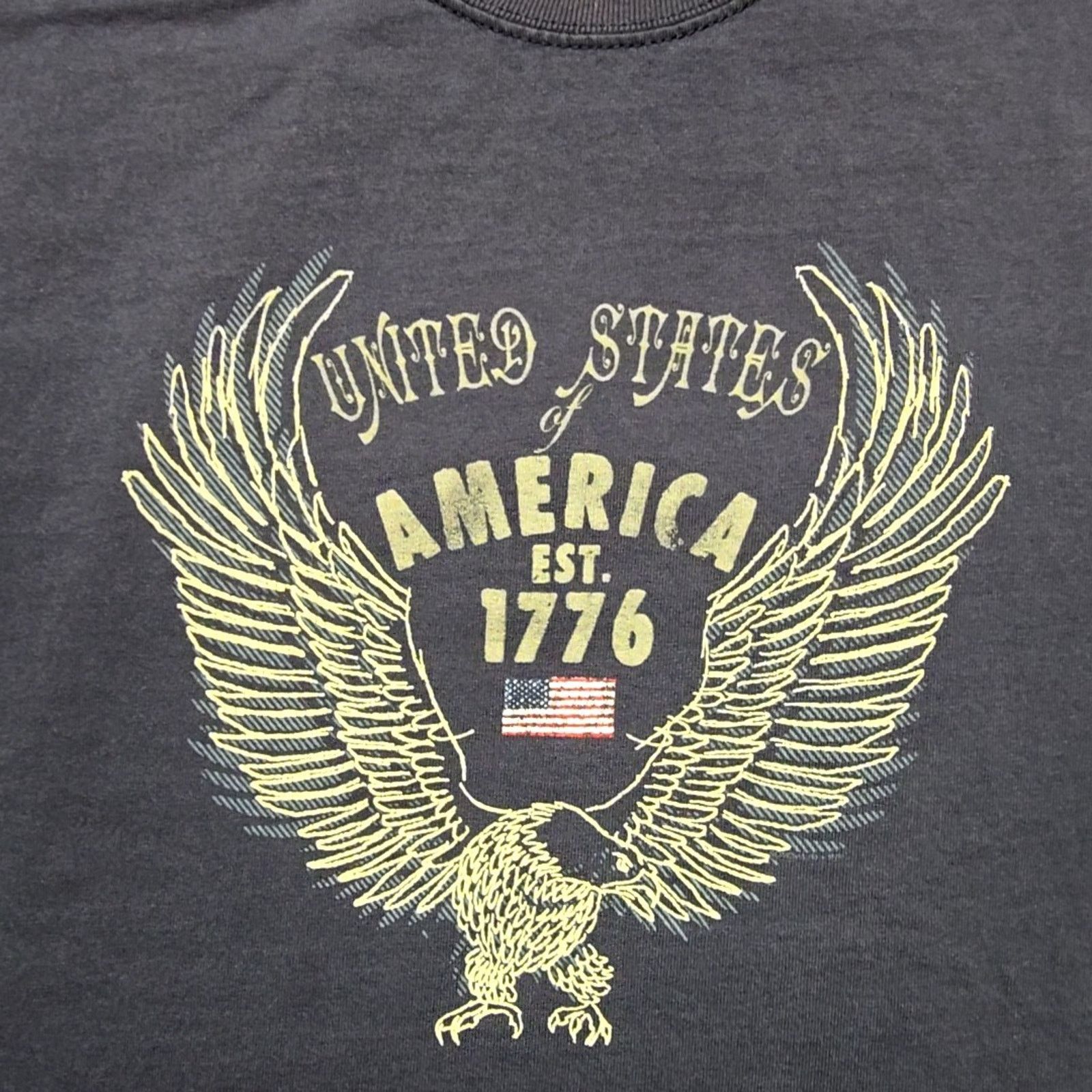 Sonoma United States America Eagle T-Shirt Patriotic Blue L Tee Size US L / EU 52-54 / 3 - 2 Thumbnail