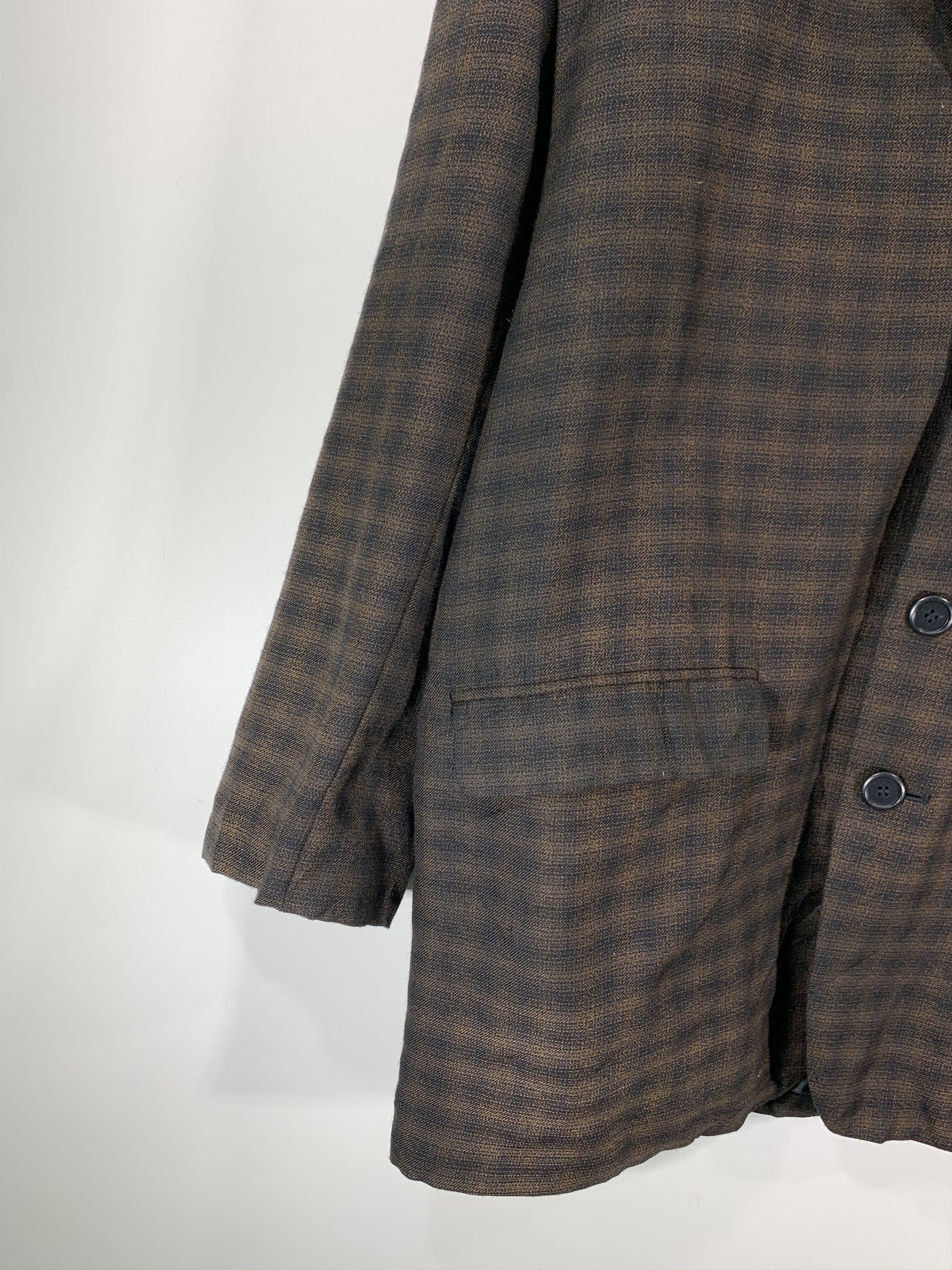 Japanese Brand × Vintage ⚡️Vintage Neo Blood Tartan Blazer Size US L / EU 52-54 / 3 - 3 Thumbnail