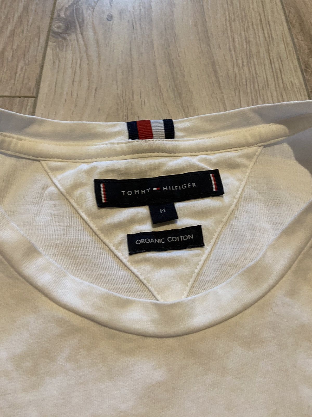 Tommy Hilfiger Tommy Hilfiger basic white logo print tee Size US M / EU 48-50 / 2 - 5 Thumbnail