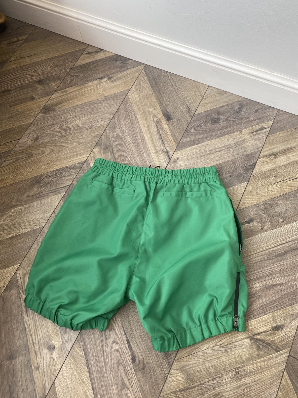 Designer Vintage Ftshp + Laformela green nylon shorts Size US 34 / EU 50 - 9 Thumbnail