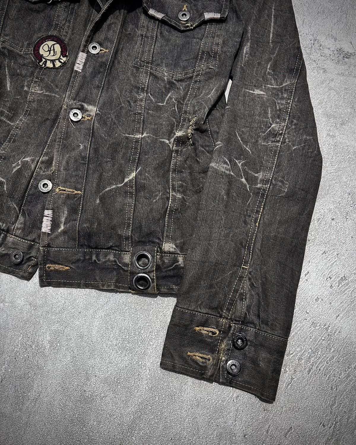 Japanese Brand Vkei In The Attic Fur Collar Denim Jacket Kmrii Lgb Style Size US M / EU 48-50 / 2 - 3 Thumbnail