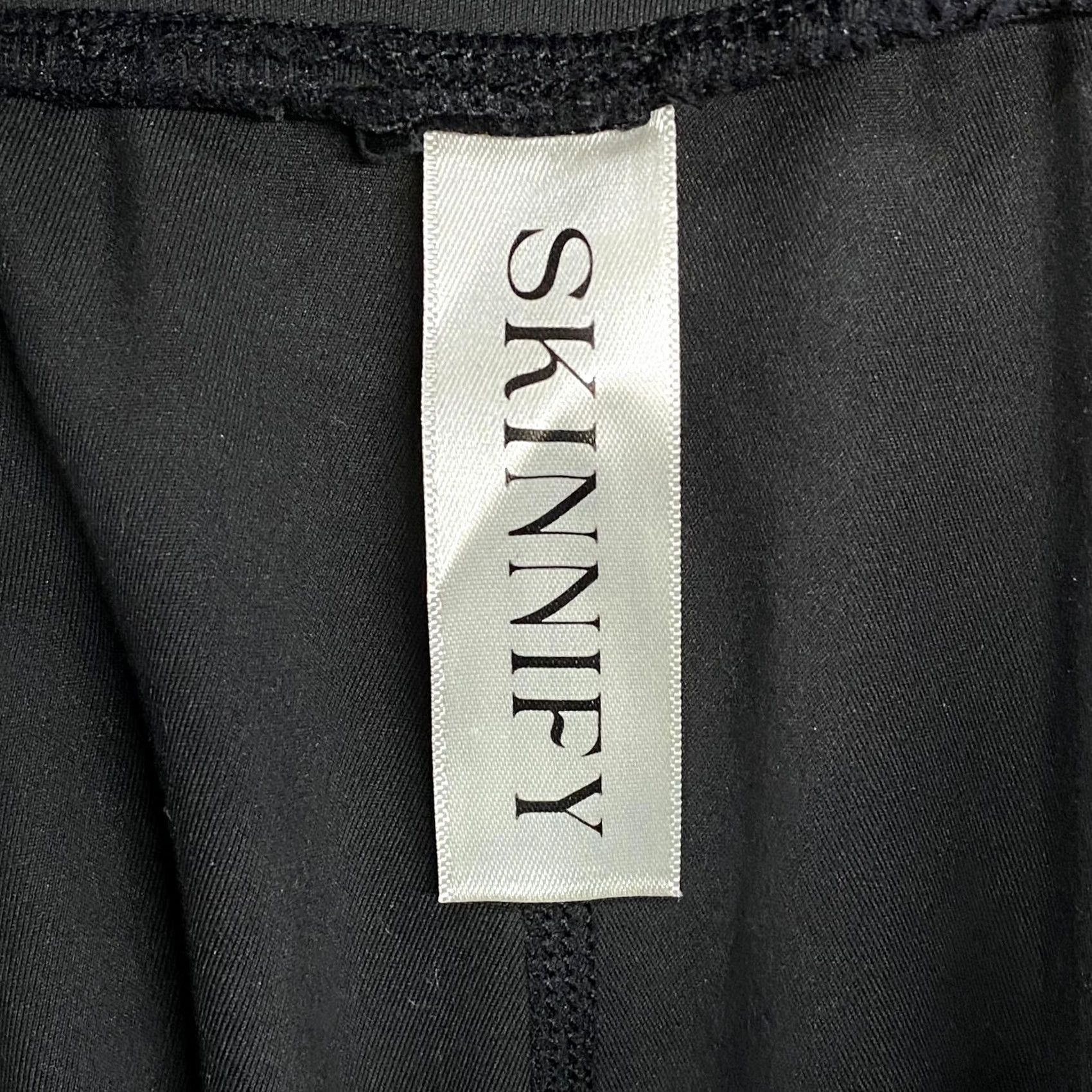 Vintage VINTAGE SKINNIFY Leggings Womens Large Black High Rise Ruched Harem Shaping Jogger Size 36" / US 14 / IT 50 - 7 Thumbnail