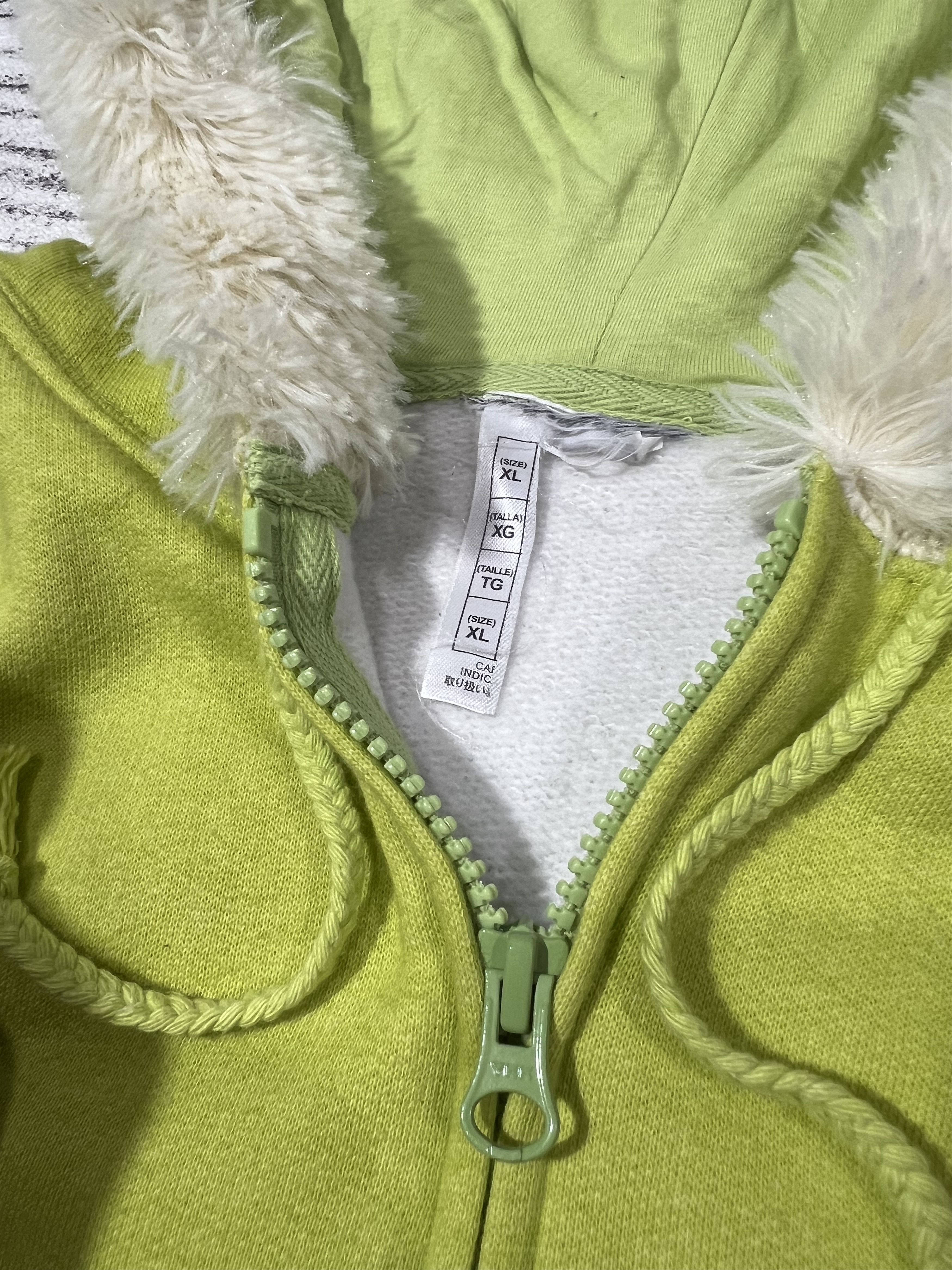 Japanese Brand 2000s Archival Thinker Bell Hysteric Fur Zip y2k Lgb Ifsix Size US L / EU 52-54 / 3 - 3 Thumbnail