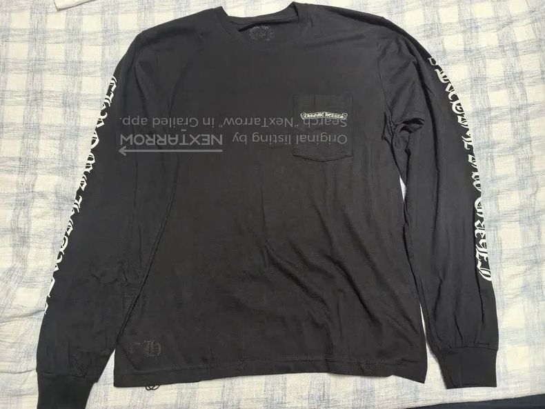 Chrome Hearts CHROME HEARTS Size L Letter printed round neck pullover lon Size US L / EU 52-54 / 3 - 1 Thumbnail