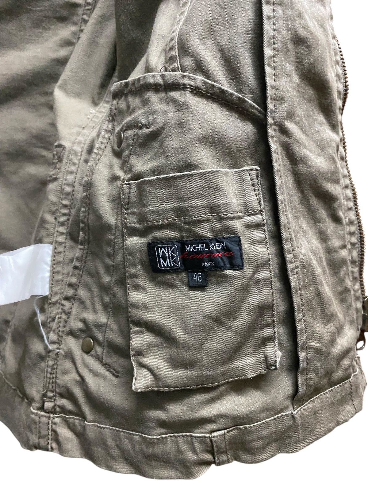 Designer × Japanese Brand × Michel Klein MICHEL KLEIN homme jacket multipocket Size US S / EU 44-46 / 1 - 13 Thumbnail